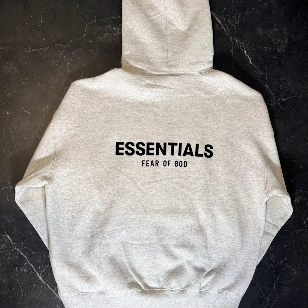 Essentials Light Oatmeal Hoodie SS22 2