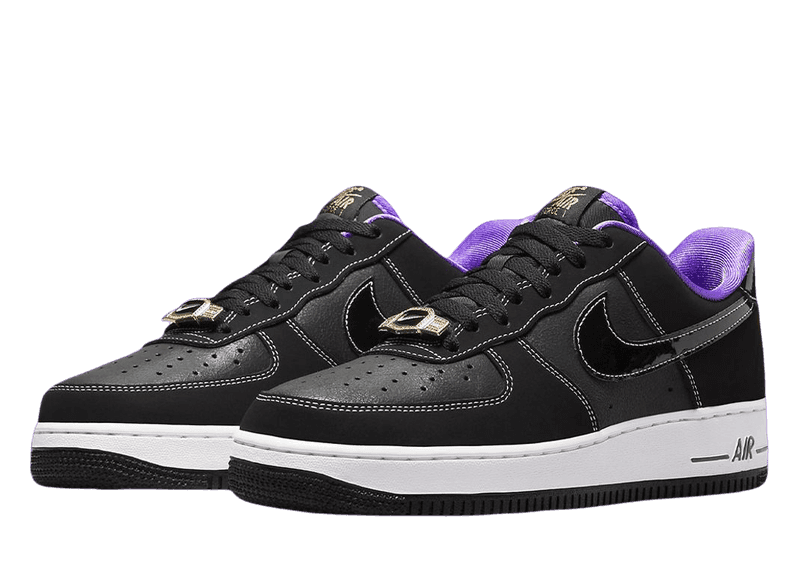 Air Force 1 Low World Champ Black Purple - 1