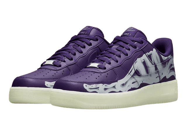 Air Force 1 Purple Skeleton - 1