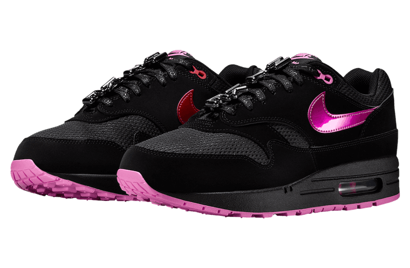 Air Max 1 Black Playful Pink - 1
