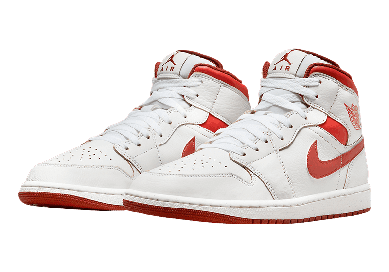 Jordan 1 Mid Dune Red - 1