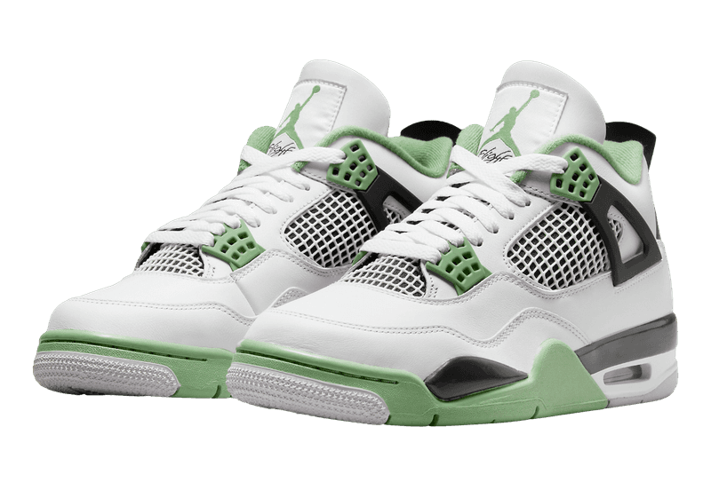 Jordan 4 Seafoam Oil Green - 1