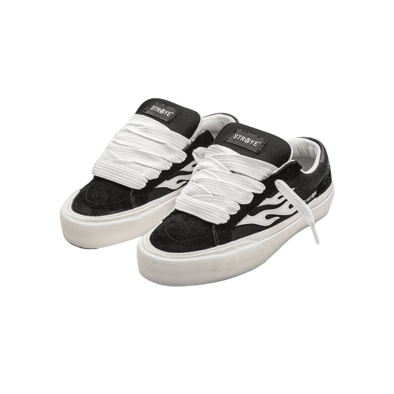 Straye Logan Puff Black White - 1