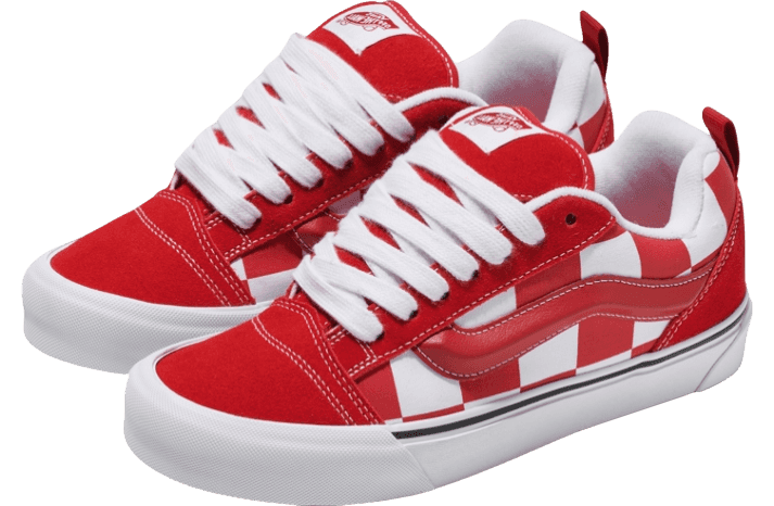 Vans Knu Check Red - 1