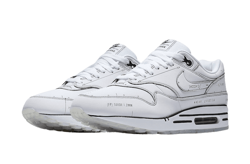 Air Max 1 Tinker Schematic White - 1