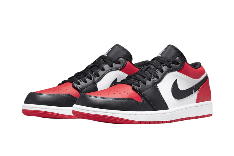 Jordan 1 Low Bred Toe - 1