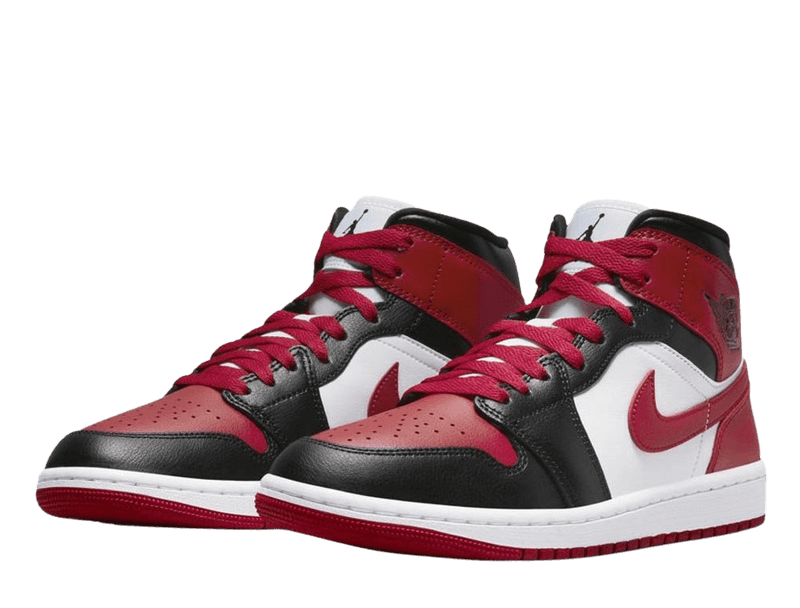 Jordan 1 Mid Bred Toe - 1