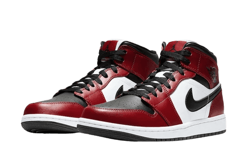 Jordan 1 Mid Chicago Toe - 1