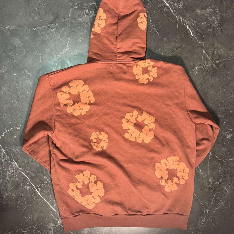 Denim Tears Washed Brown Hoodie 2
