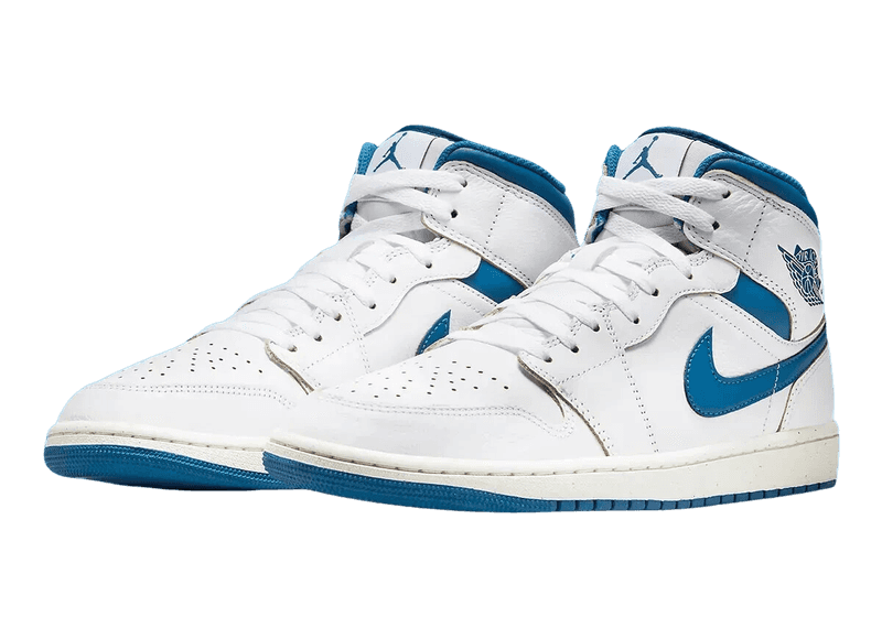 Jordan 1 Mid Industrial Blue - 1