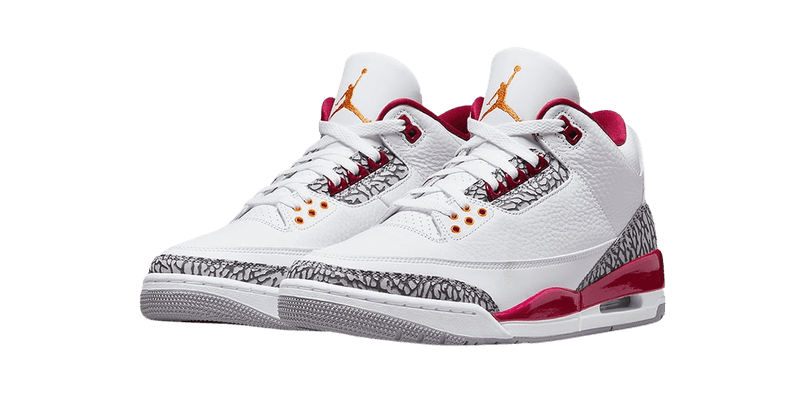 Jordan 3 Cardinal Red - 1