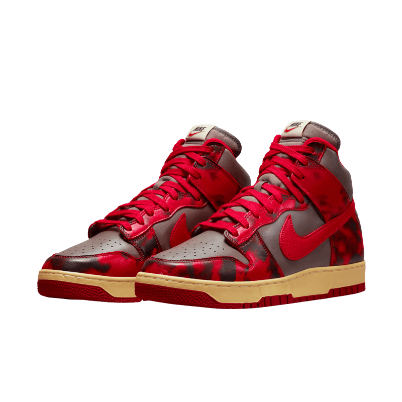 Dunk High Red Acid Wash - 1