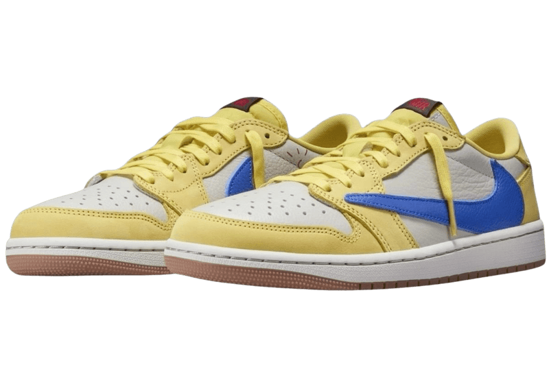 Jordan 1 Low Travis Scott Canary Yellow - 1