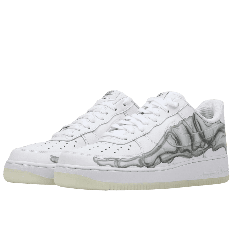 Air Force 1 Low White Skeleton - 1