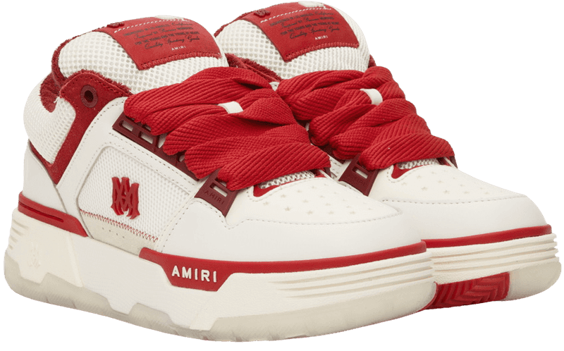 Amiri Ma 1 White Red - 1
