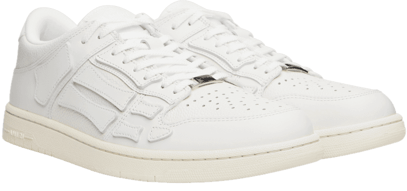 Amiri White Low Skeleton Triple White - 1