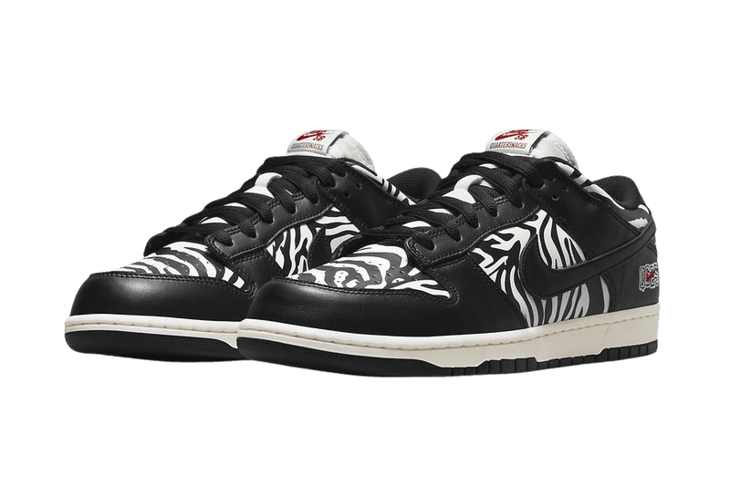 Dunk Low Quartersnacks Zebra - 1