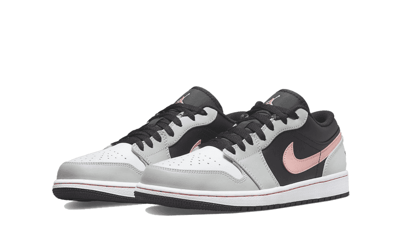 Jordan 1 Low Black Grey Pink - 1