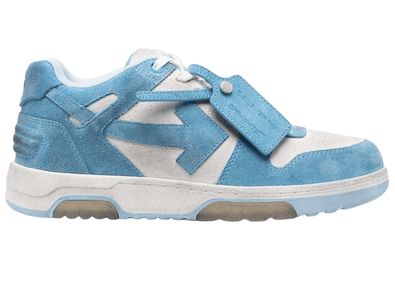 Off-White Out Of Office White Light Blue Suede - 1