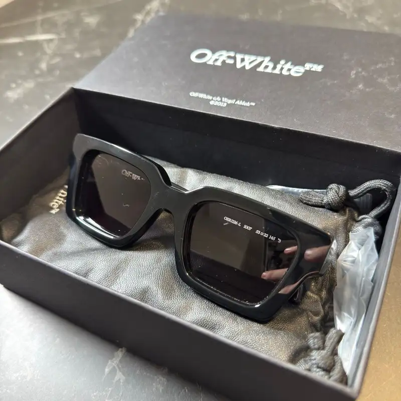 Off-White Virgil Black Sunglasses 2