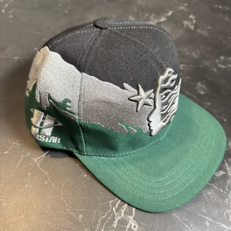 Hellstar Paintbrush Black Green Hat - 1