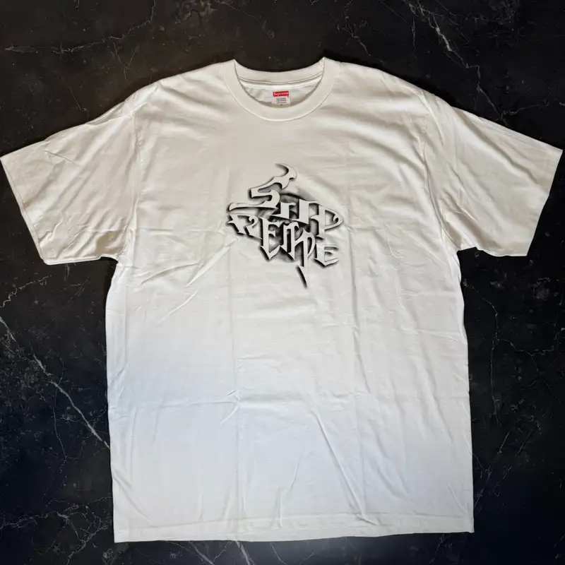 Supreme Smoke White Tee - 1