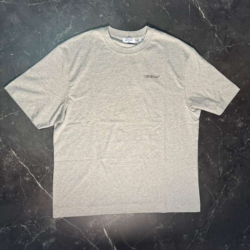 Off-White Windy Arrow Skate Grey Tee - 1