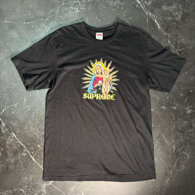 Supreme Blood Black Tee - 1