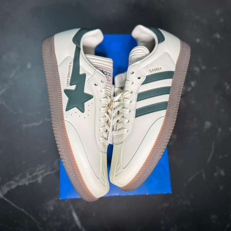 Samba Bape White Forest - 1