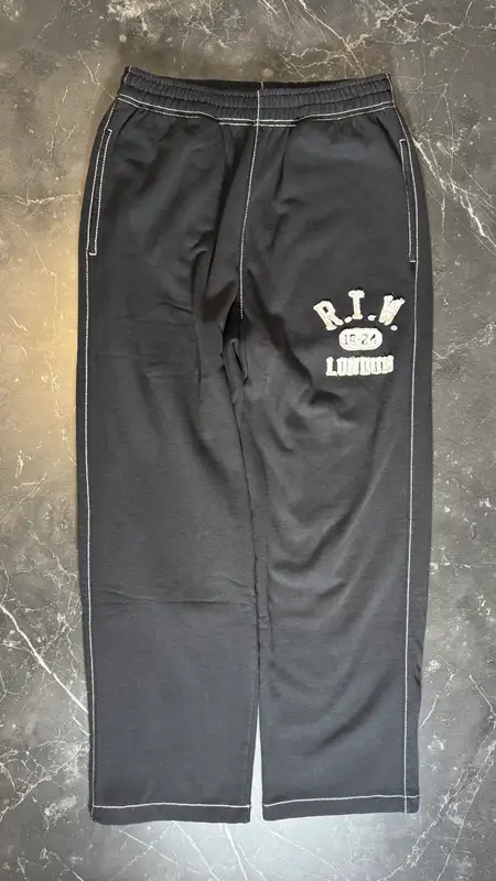 Corteiz RTW College Black Sweatpant - 1