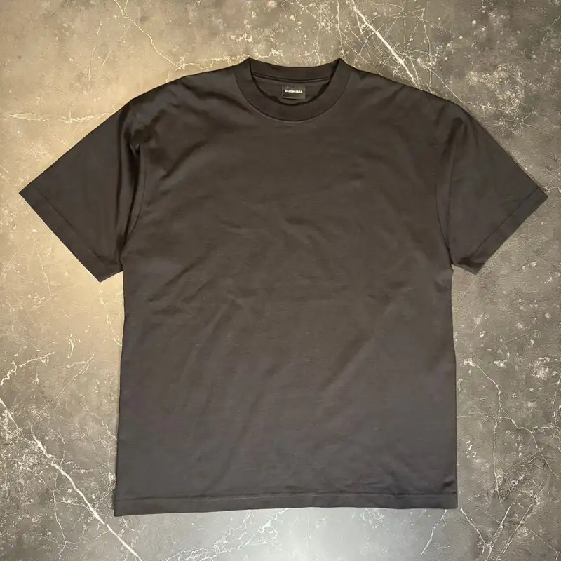 Balenciaga Distressed Rhinestone Tee 2