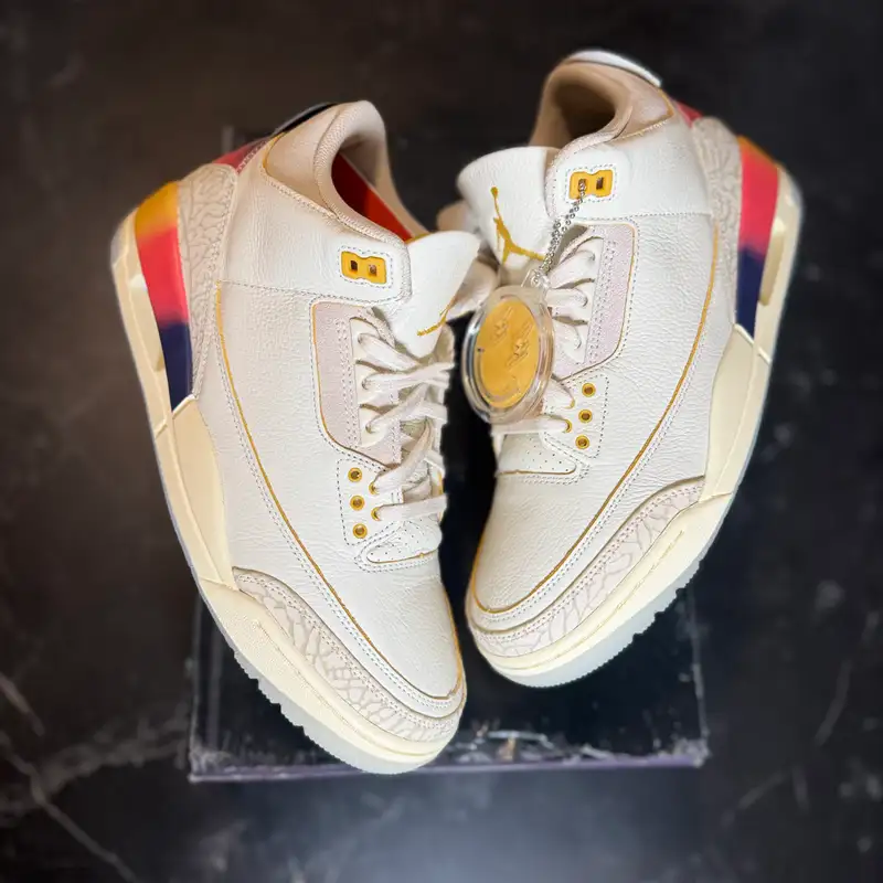 Jordan 3 J Balvin Medellin Sunset - 1