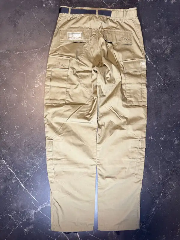 Corteiz Alcatraz Cargo Green Khaki Pant 2