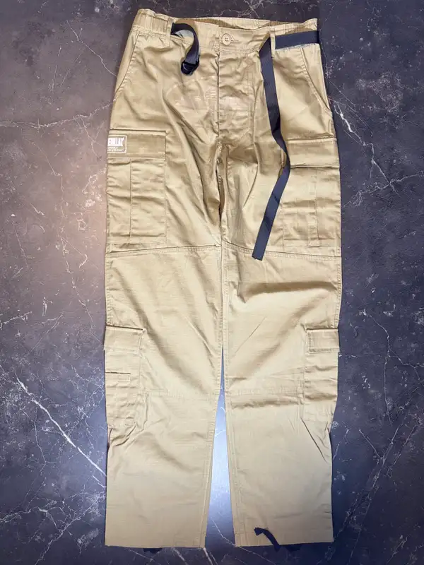 Corteiz Alcatraz Cargo Green Khaki Pant - 1