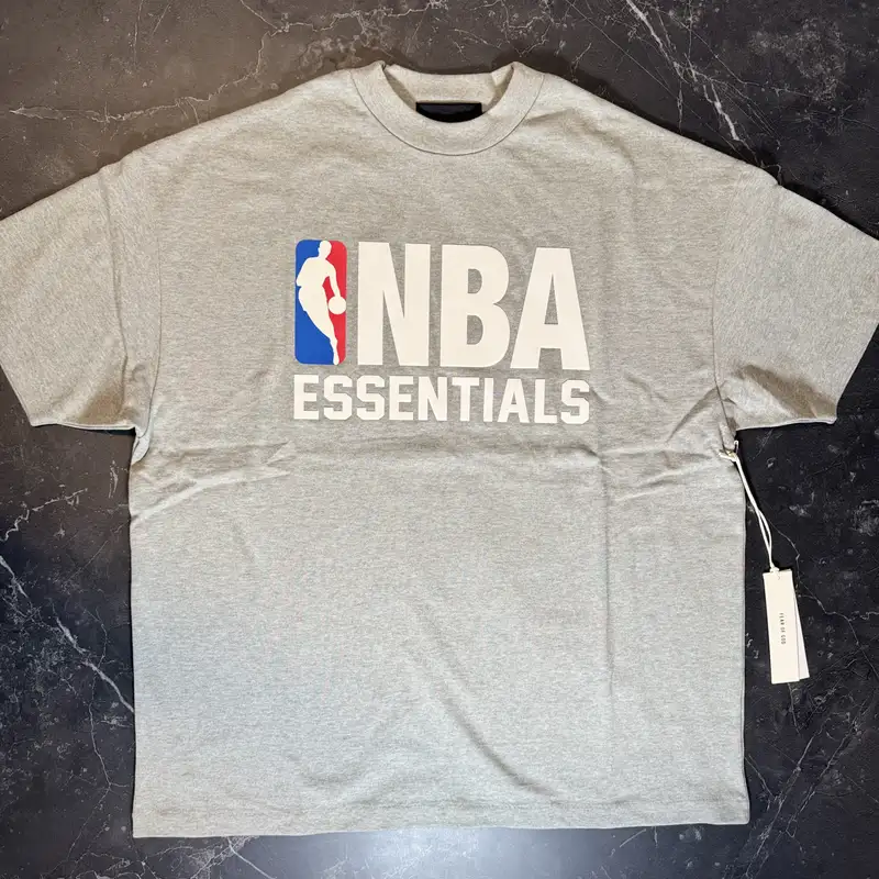 Essentials NBA Concrete Heather Tee - 1