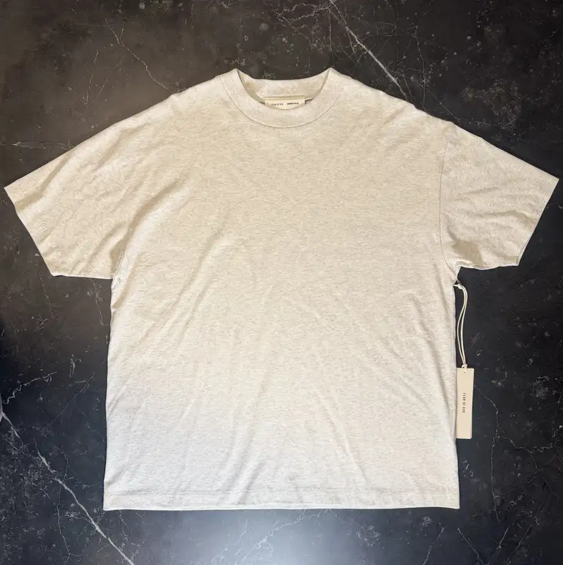 Essentials Light Heather Signature Tee - 1