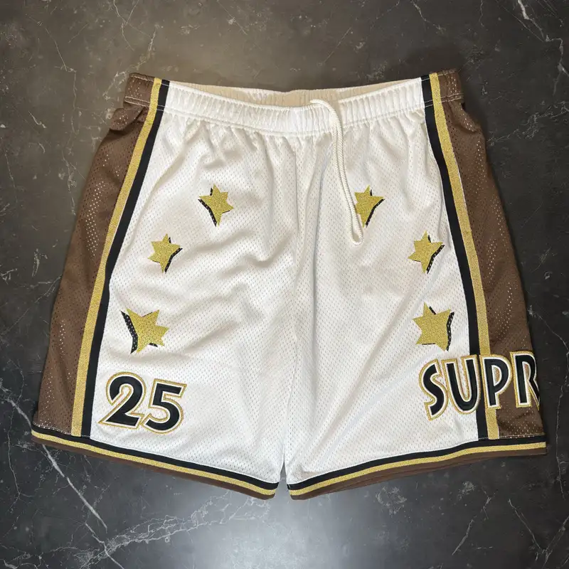 Supreme All Star Basketball Short White - 1