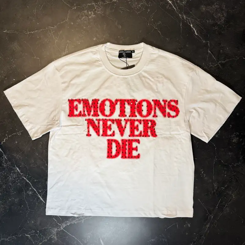 Mixed Emotions Emotions Never Die Red White - 1