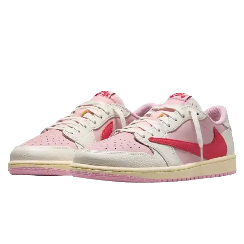 Jordan 1 Low Sail Tropical Pink Travis Scott - 1