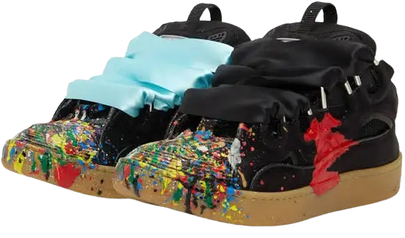 Lanvin x Gallery Dept Leather Curb Black Multi - 1