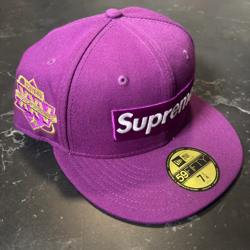 Supreme Championship Box Logo New Era Purple - 1