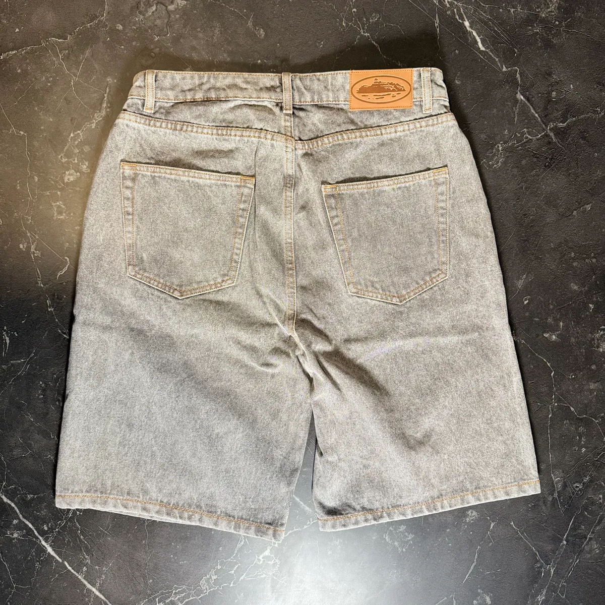 Corteiz Island Baggy Short Grey 2