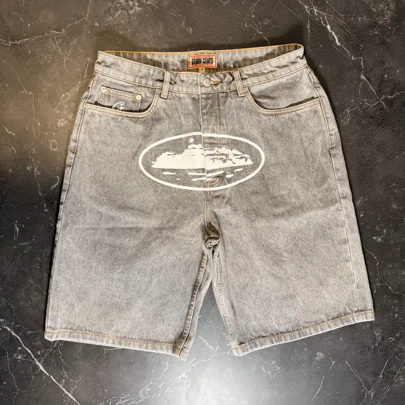Corteiz Island Baggy Short Grey - 1