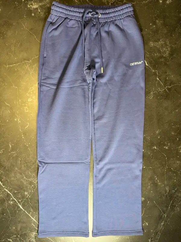 Off-White Windy Arrow Navy Sweatpant - 1