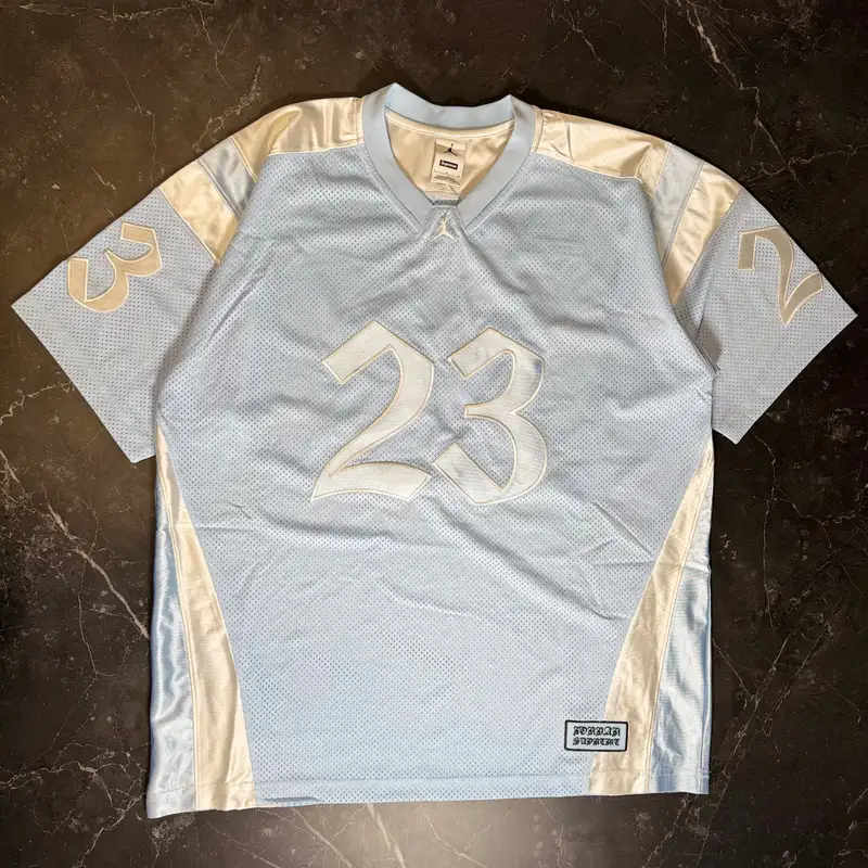 Supreme Jordan Jersey  Light Blue - 1