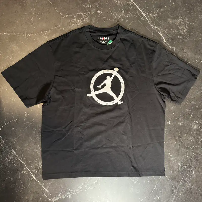 Off-White Jordan Black Tee - 1