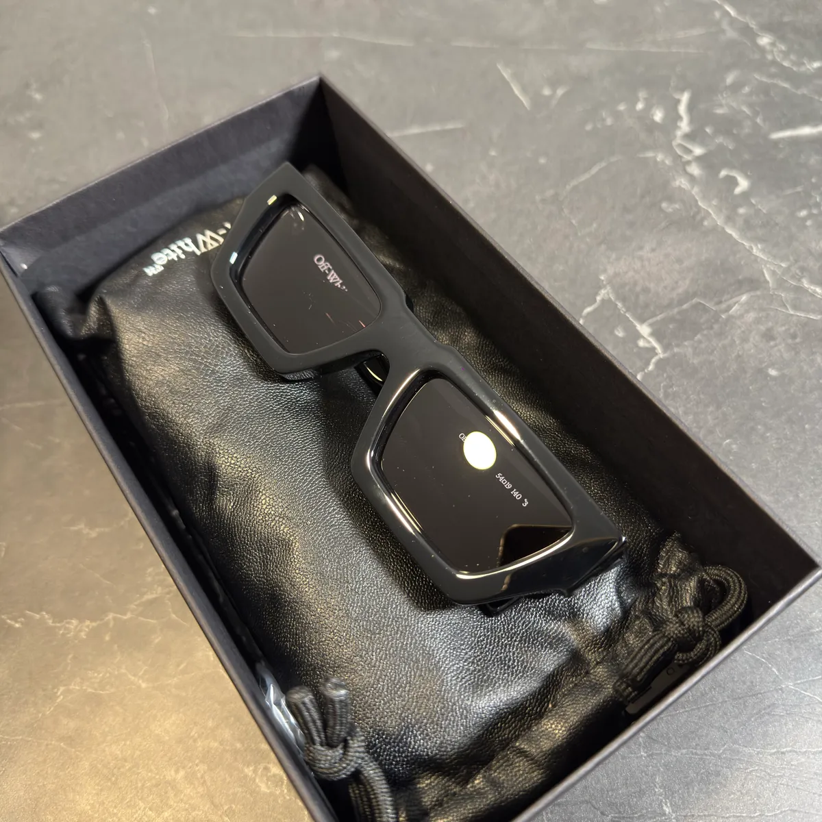 Off-White Manchester Black Sunglasses 2