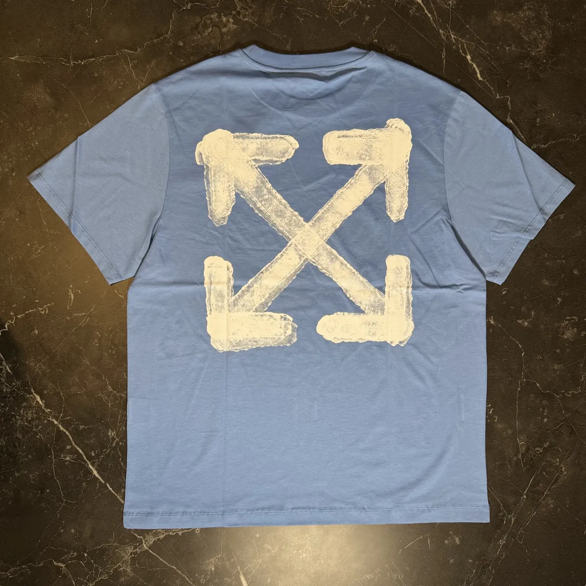 Off-White Marked Arrow Baby Blue Tee 2