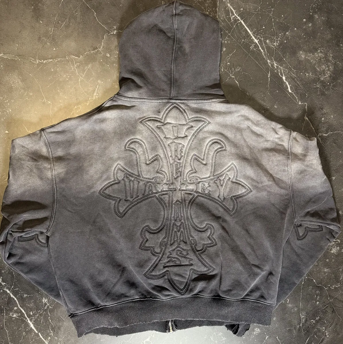 Vale Forever Carver Zip Up Hoodie Black 2