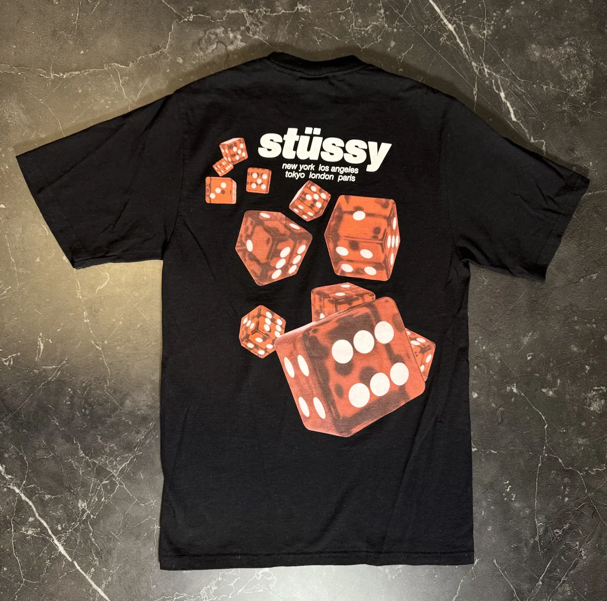 Stussy Dice Black Tee 2